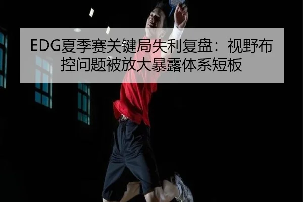 EDG夏季赛关键局失利复盘：视野布控问题被放大暴露体系短板